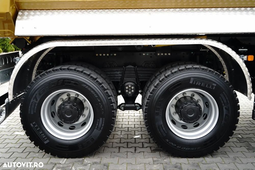 MAN TGS 41.480 / 8X8 / ​​BASCULATOR / AUTOMAT / NOU-NOUȚ / ECHIPAMENTE BOGATE / DISPONIBIL IMEDIAT / AUR METALIC / - 23