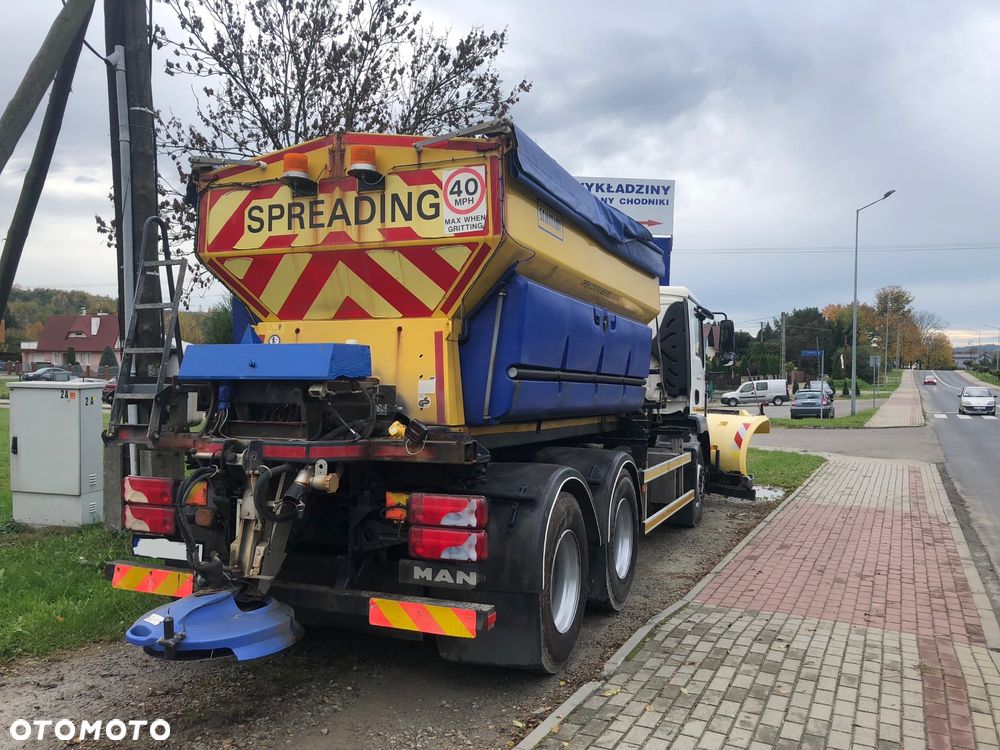 MAN TGM 26.290 PIASKARKA SOLARKA SCHMIDT STARTOS II EURO 6 - 6