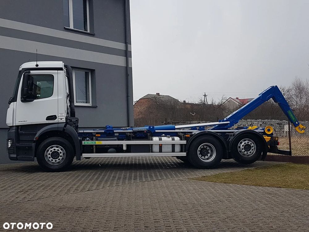 Mercedes-Benz ANTOS ACTROS HAKOWIEC 3 OSIE 6x2 KLIMA HAKOWIEC DO KONTENERÓW - 15