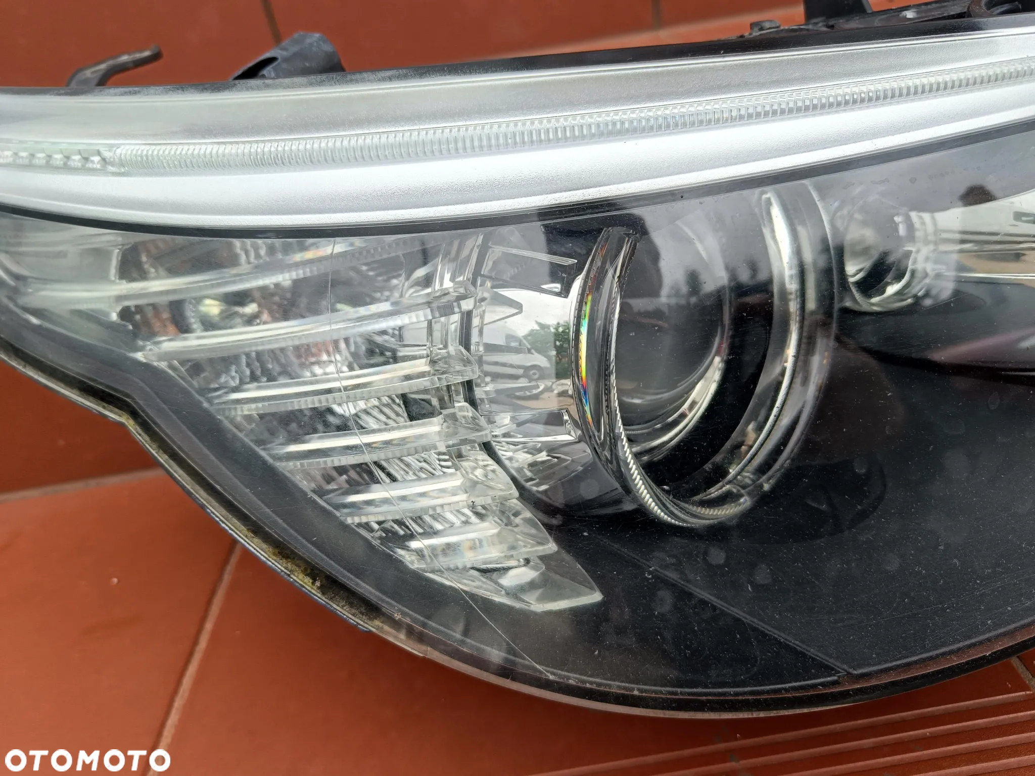 BMW E60 E61 LIFT LCI Lampa Przód PRZEDNIA DYNAMIC Xenon Europa Prawa - 3