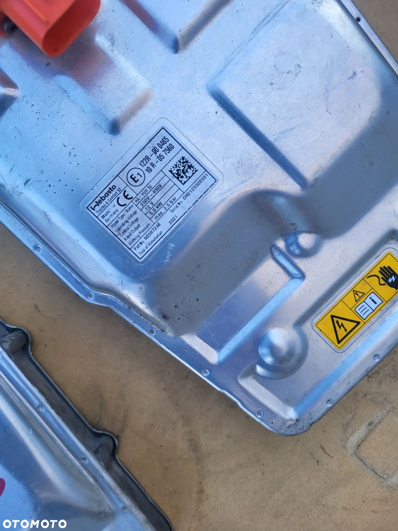 Moduł Ogrzewania Webasto VOLVO V60 XC60 17-23 ROK WEBASTO  9041734B K112/923JR - 3