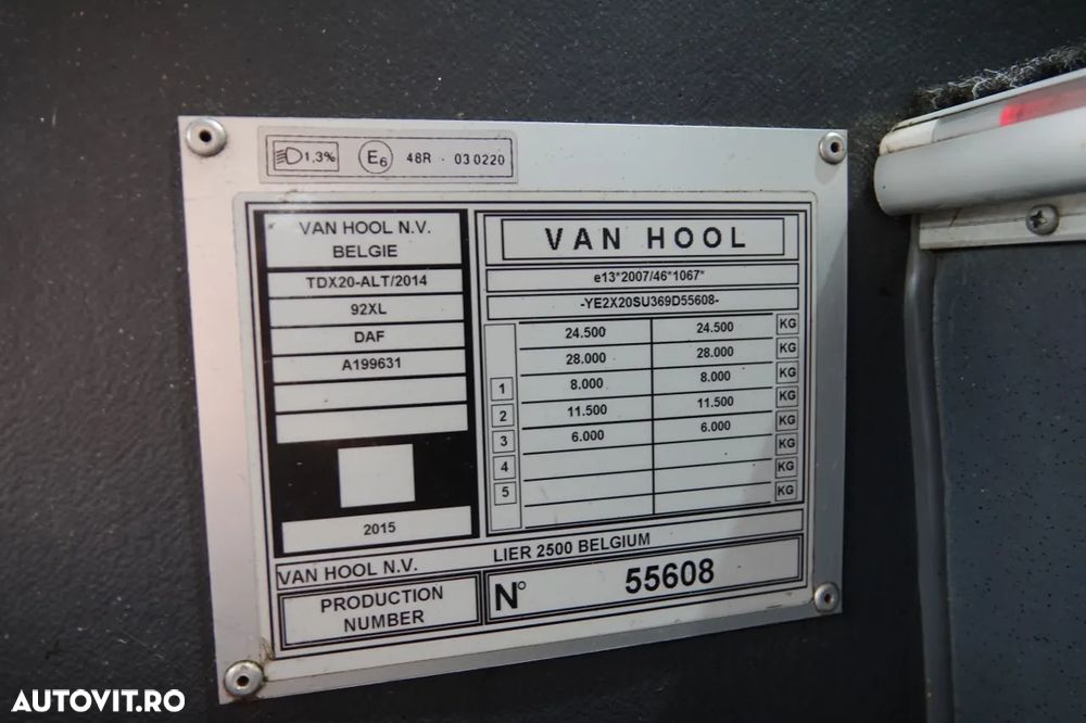 Alta VANHOLL / TDX 20 ALTANO / EURO 6 / IMPORTAT / TURISTIC / AUTOMAT / ECHIPAMENTE COMPLETE - 39