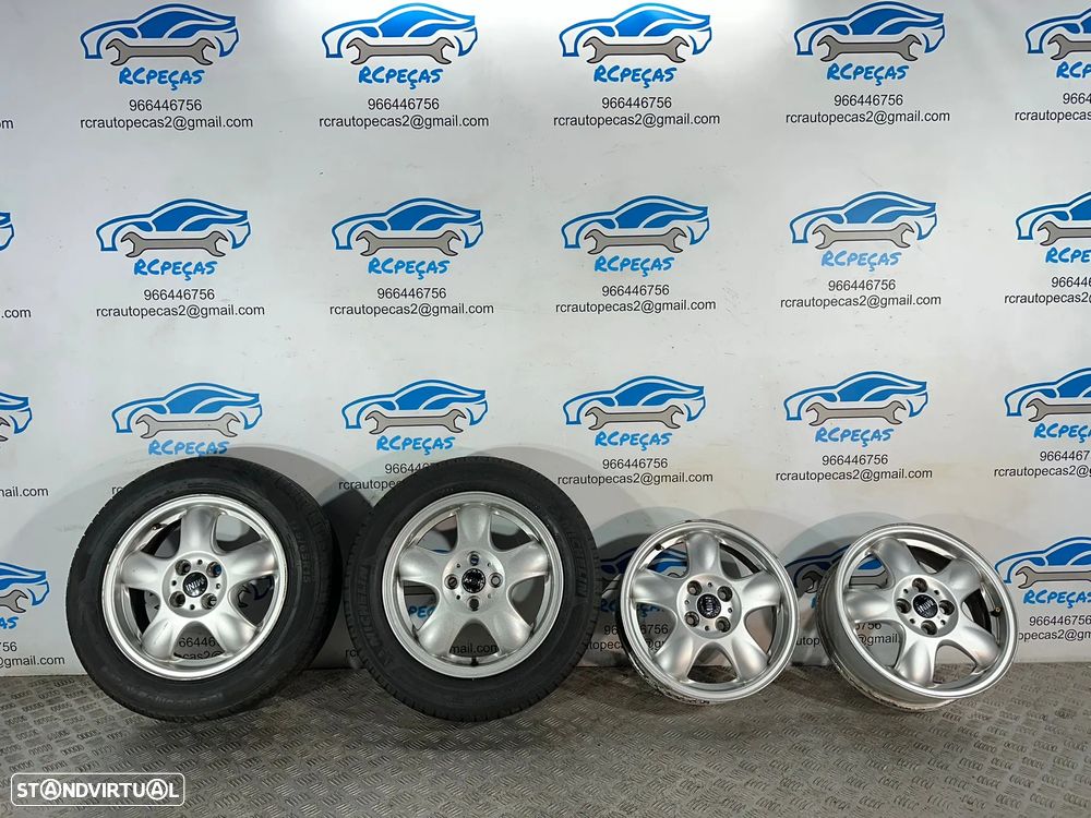 .Conjunto Jantes 15 Mini Cooper One 4x100 5.5J ET45 6769404 - 2