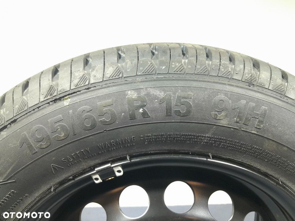 SKODA OCTAVIA II LIFT KOŁO DOJAZDOWE 5X112 6JX15 ET 47 195/65 1K0601027C - 4