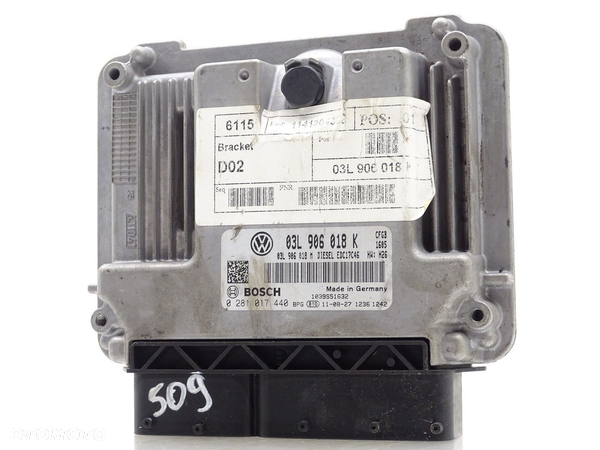 KOMPUTER STEROWNIK SILNIKA SEAT ALHAMBRA II 7N 2.0 TDI CFG CFGB 03L906018K