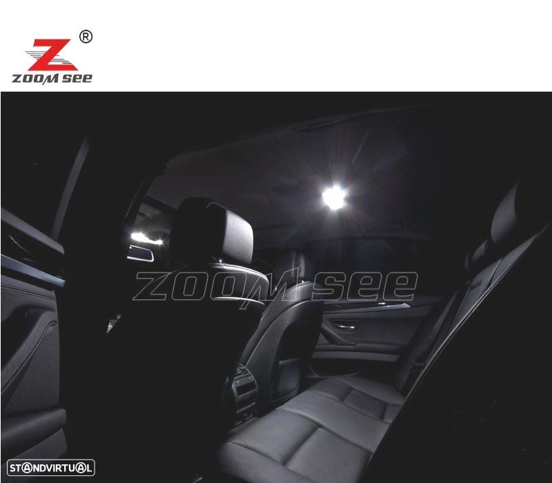 KIT 31 LÂMPADAS LED INTERIOR BMW SÉRIE 7 F01 F02 740LI 750I 760LI 750LI XDRIVE ACTIVEHYBRID 09-15 - 4