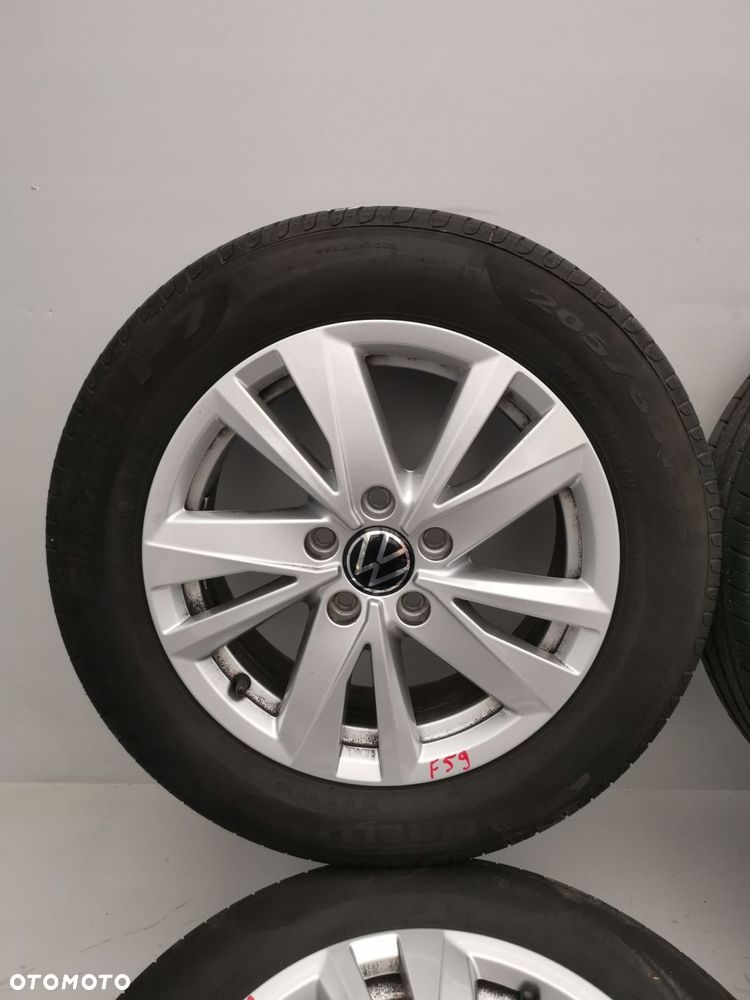 VOLKSWAGEN TOURAN VW KOLA FELGI ALUFELGI OPONY LATO 205/60R16 - 2