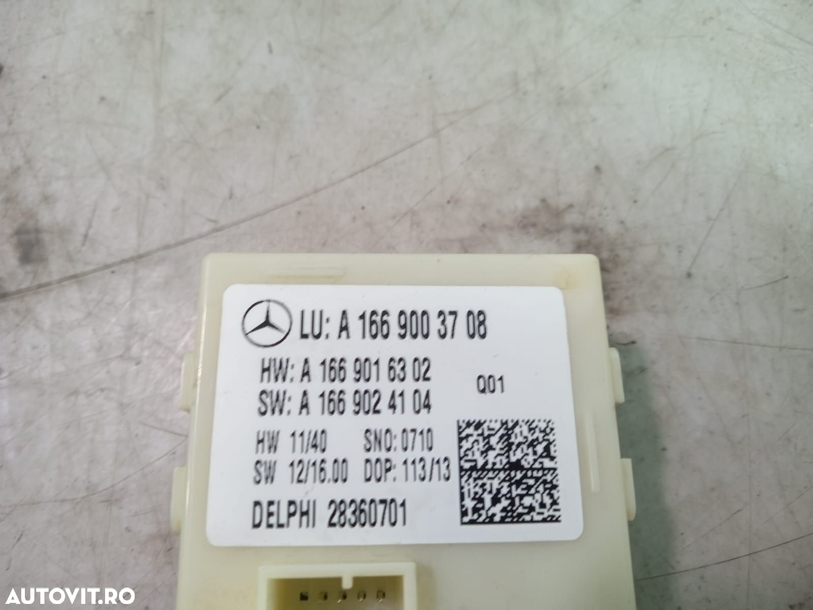Modul haion A1669003708 Mercedes-Benz ML W166 [2011 - 2015] 2.2 cdi o - 2