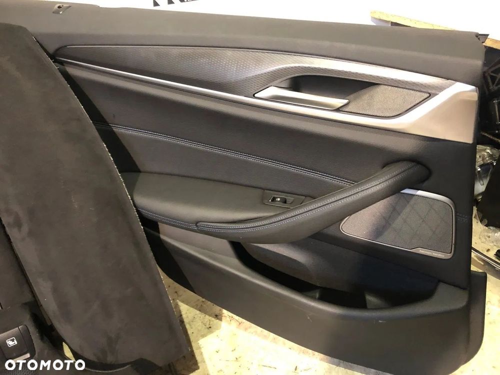 FOTELE TAPICERKA SPORT BMW 5 G30 ALCANTARA GRZANE M PAKIET - 13