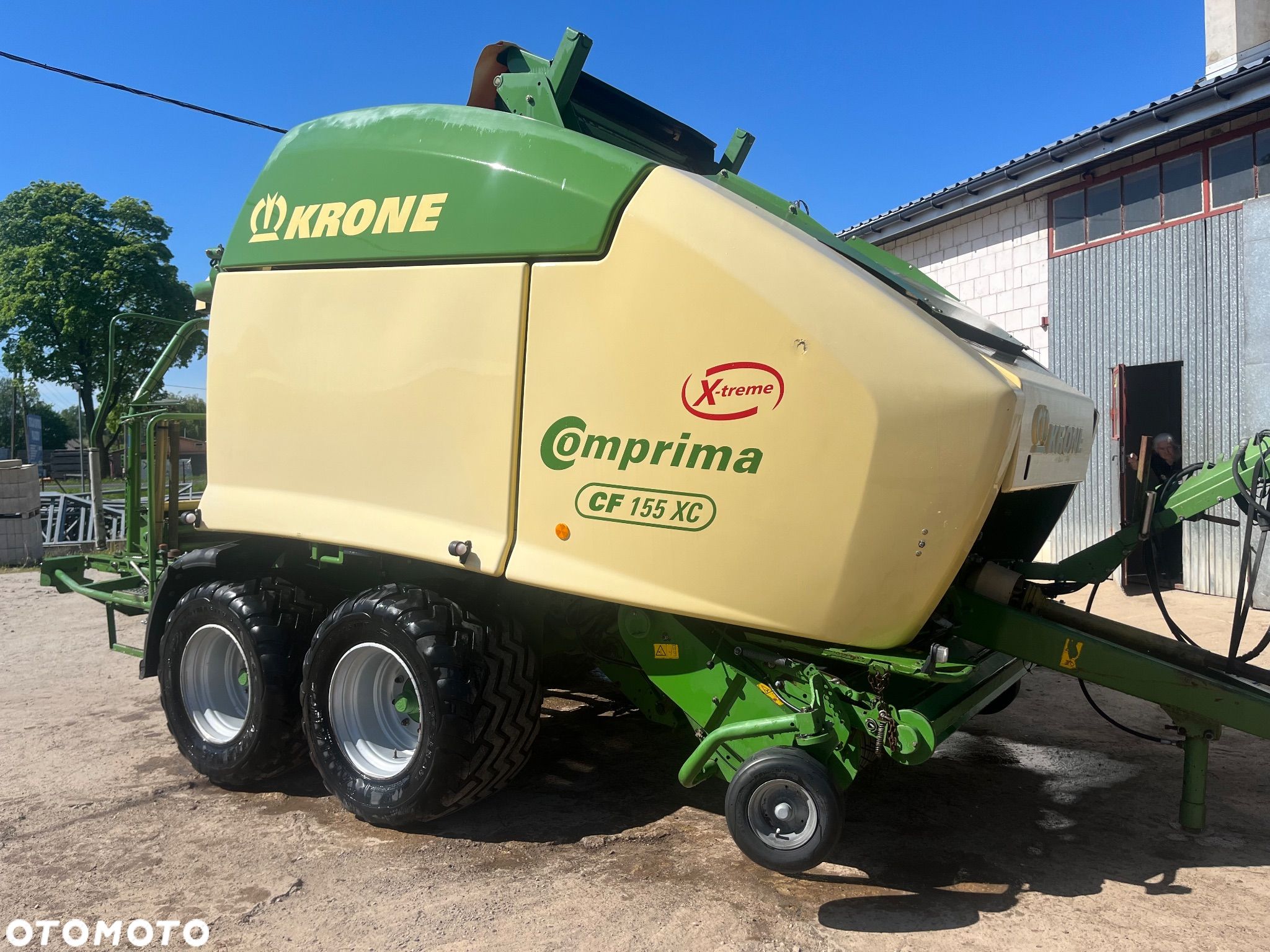 Krone Cf 155 combi xtreme fabrycznie mocniejsza prasa na długie prace w polu - 1