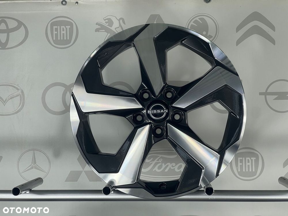 FELGI ALU NISSAN QASHQAI X TRAIL 18 5X114,3 ET45 NOWY MODEL ORYGINALNE - 1
