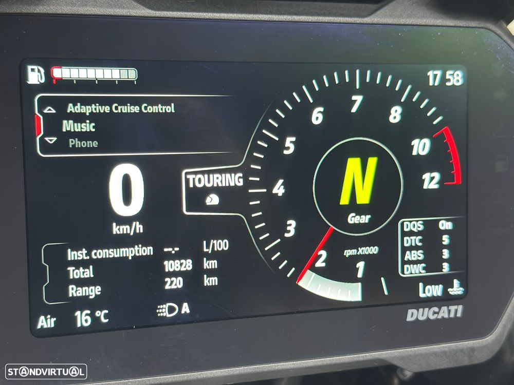 Ducati Multistrada V4 S radar - 16