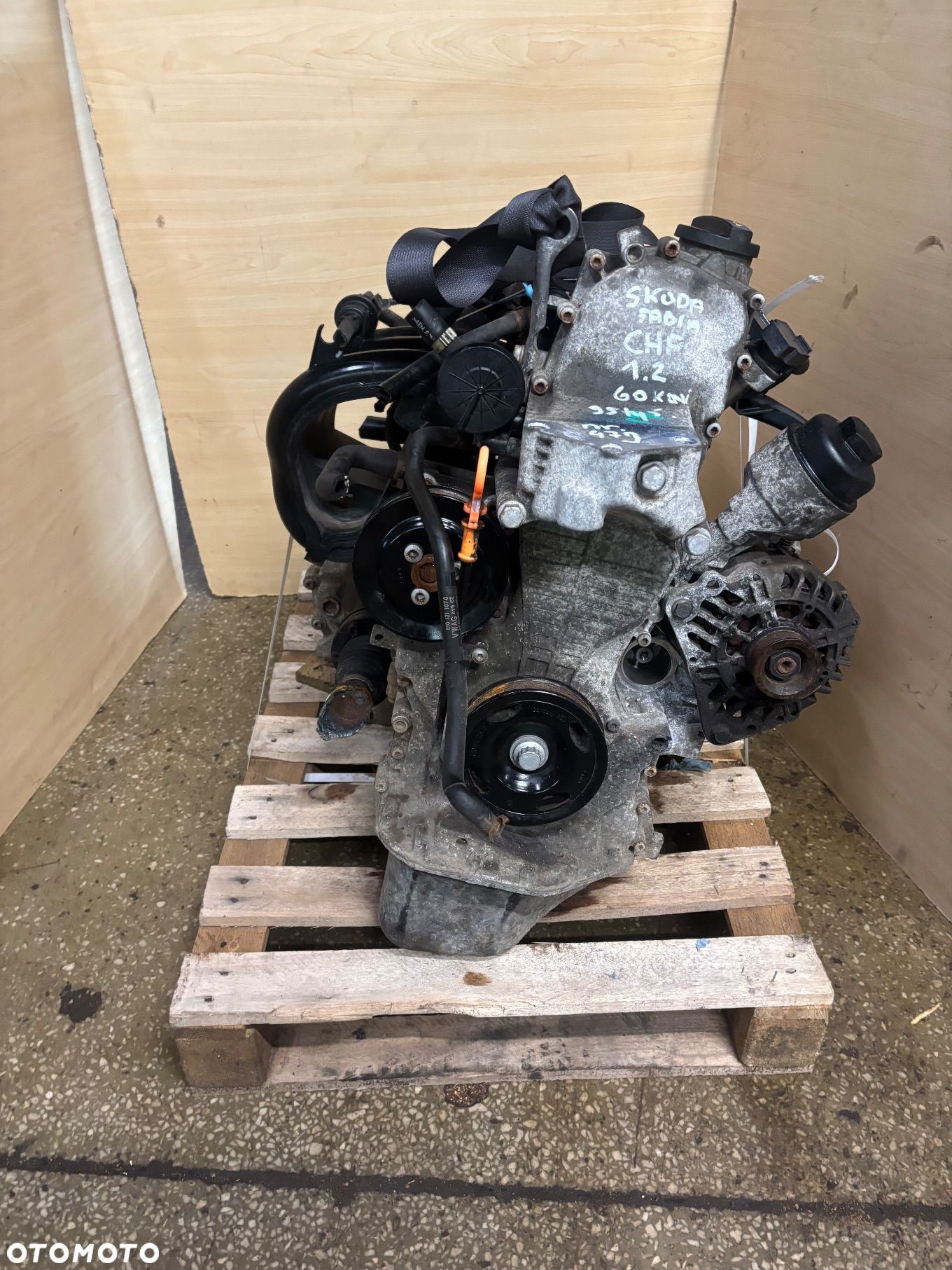Vw Polo Skoda Fabia Seat Ibiza Silnik 1.2  CHF  CHFA BBM  kompletny - 1