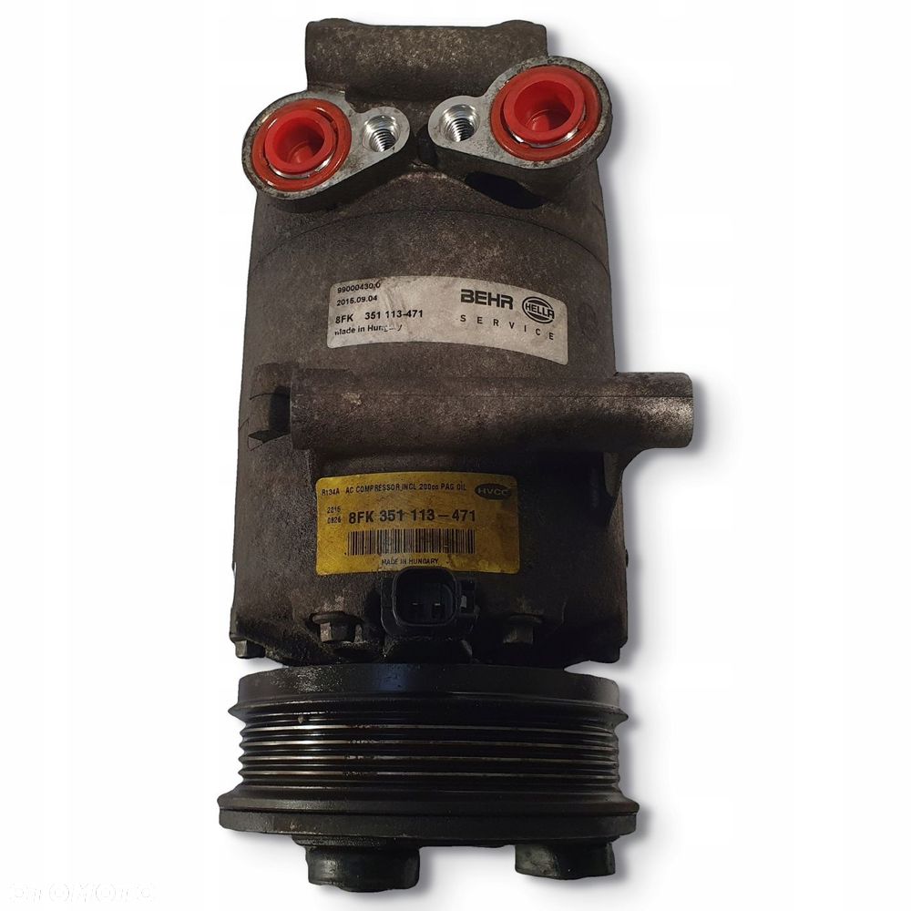 SPRĘŻARKA KLIMATYZACJI Ford C-Max Focus MK2 1.8 16V 8FK351113-471 - 3