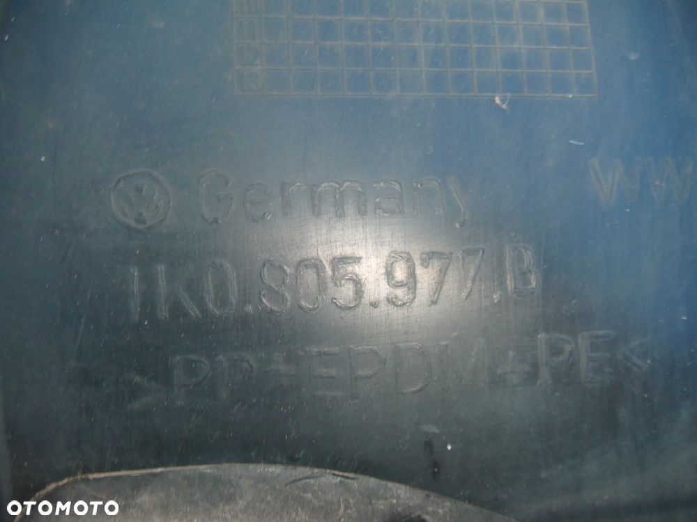 vw golf V plus nadkole lewy przód 1k0805973b - 5