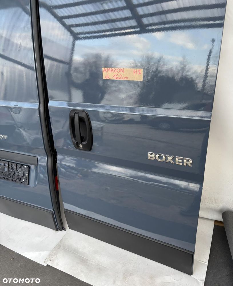 DUCATO BOXER JUMPER 19- DRZWI NISKIE TYŁ PRAWE LEWE H1 KOLOR SZARY AMAZON - 9