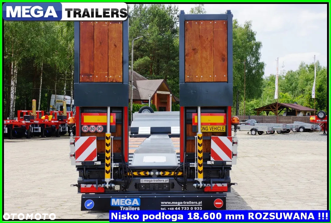 Mega Nisko-podwoziowa dł. 18,60 Mm, ROZSUWANA - KONTENERY 20, 30, 40 Ft !!! - 17