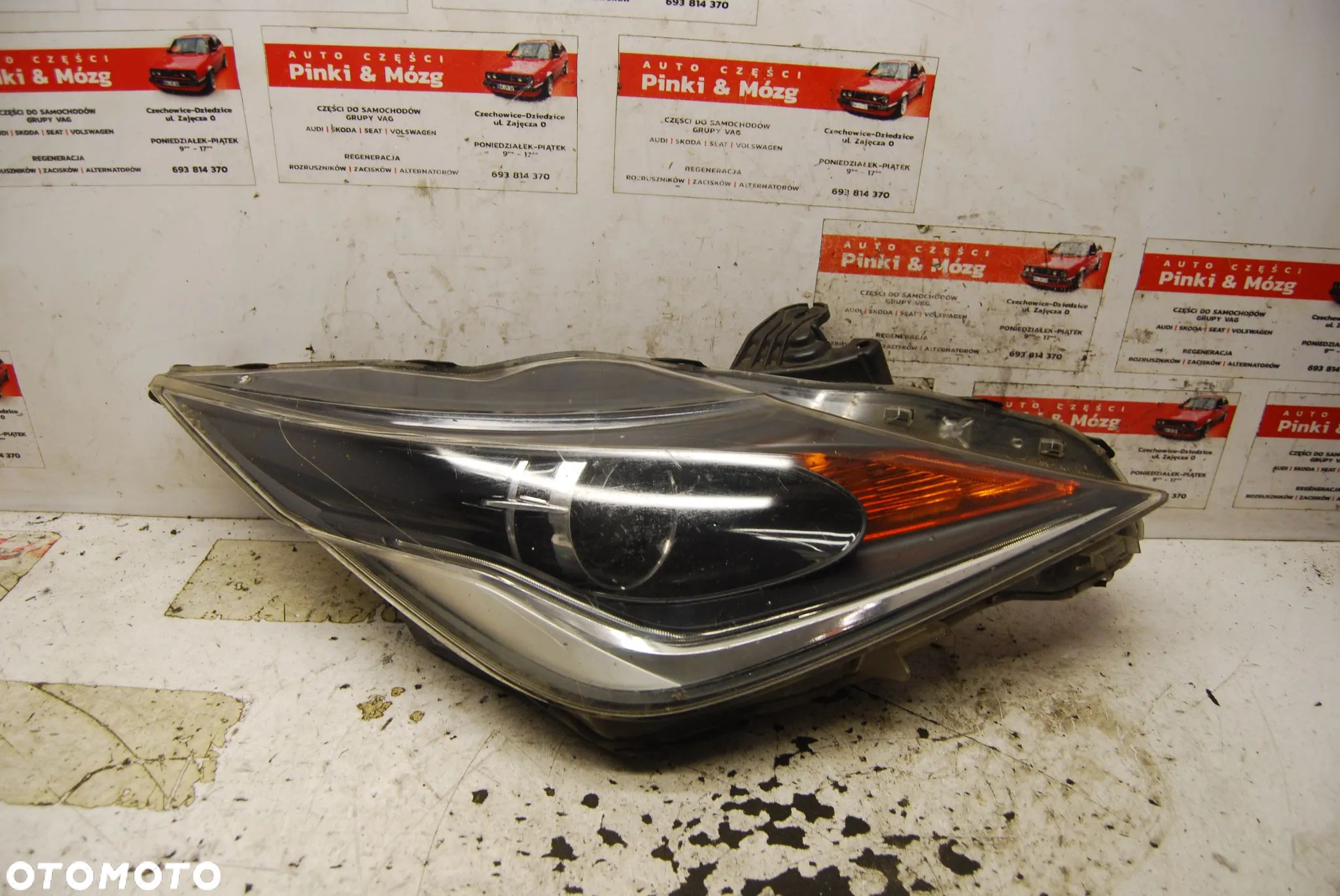 LAMPA PRAWY PRZÓD PRZEDNIA PRAWA TOYOTA AYGO II LED SOCZEWKA - 1