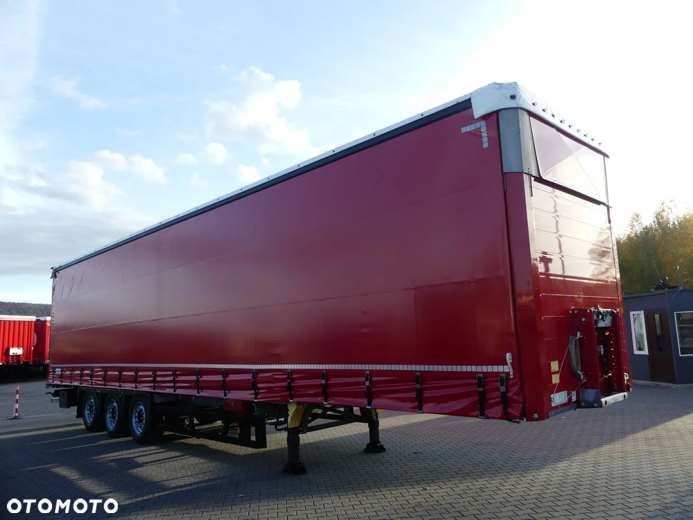 Schmitz Cargobull FIRANKA / VARIOS / IDEALNY STAN / OŚ PODNOSZONA / - 10