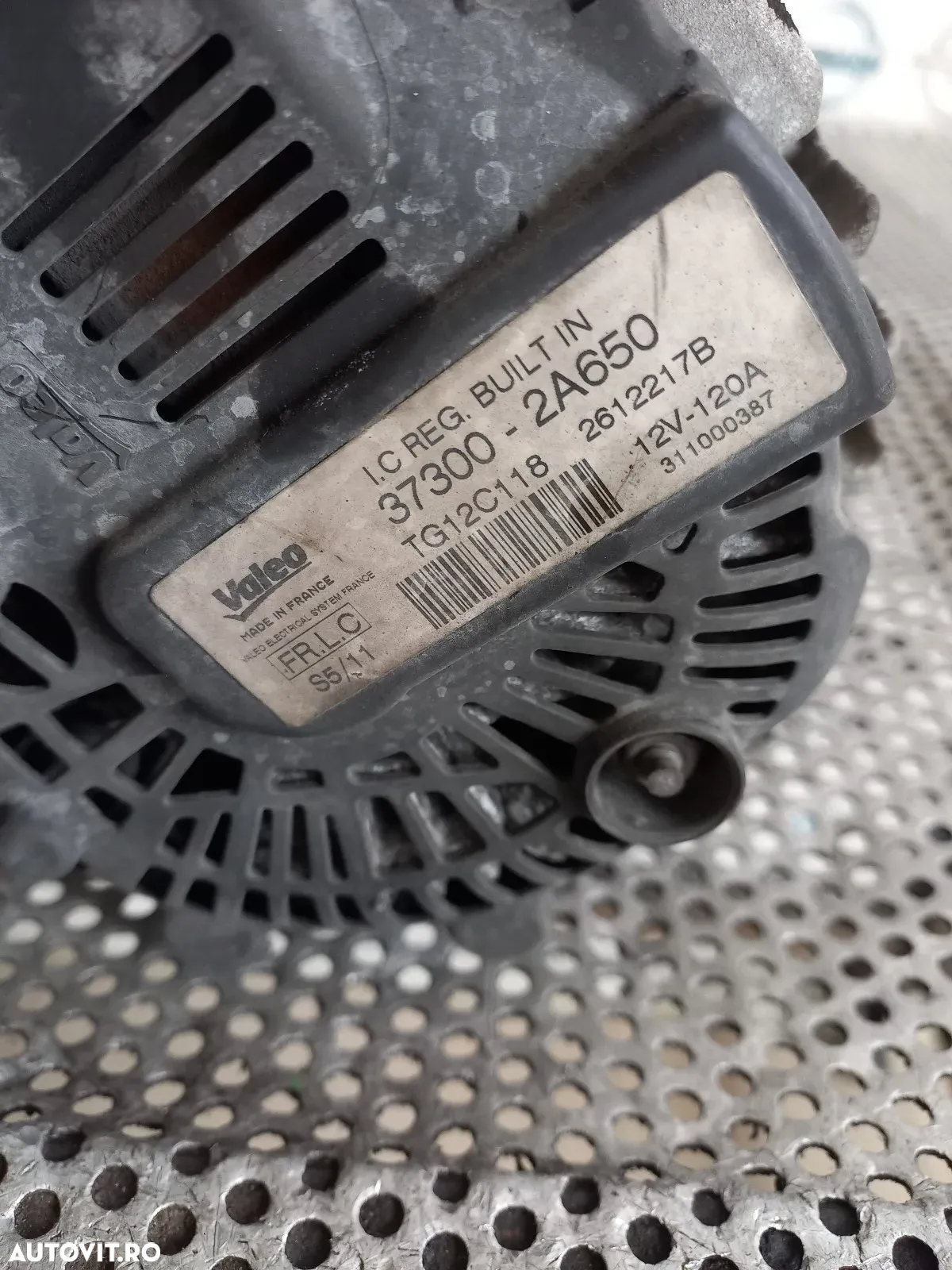 Alternator Hyundai I20 IX20 Kia Venga Rio 1.4 Crdi Euro 5 Motor D4FC Testat Cu Garantie An 2010-201 - 5