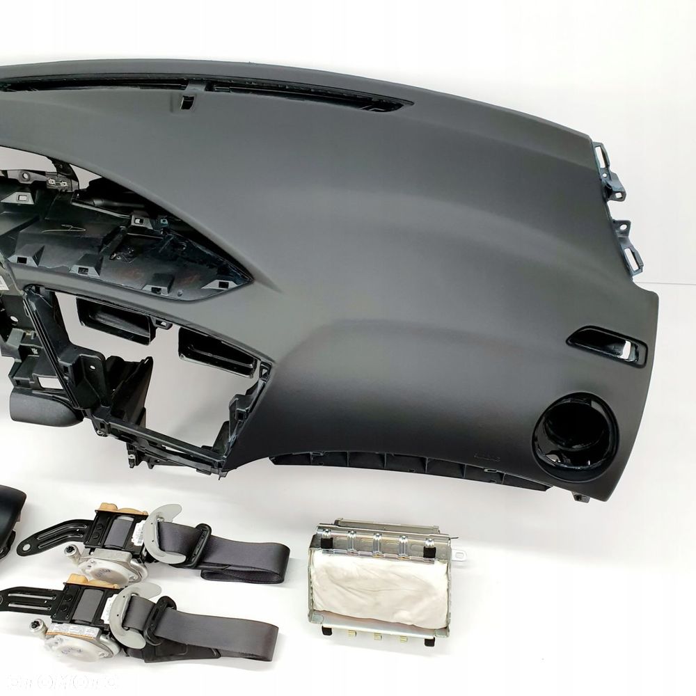 HONDA CIVIC 9 IX DESKA ROZDZIELCZA KONSOLA KOKPIT PULPIT PODUSZKI AIRBAG AIR BAG PASY KIT SET - 3