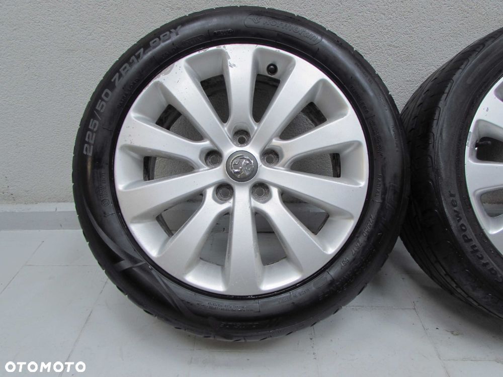 OPEL ASTRA IV J ZAFIRA C KOLA FELGI ALUMINIOWE 13276347 5X115 7J17 ET44 225/50R17 - 2