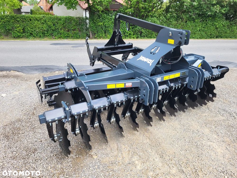 Agregat talerzowy JANPOL 2,5/2,7/3m; talerz POLSKI 560 ; rura/struna/packer HYDROPAK - 3