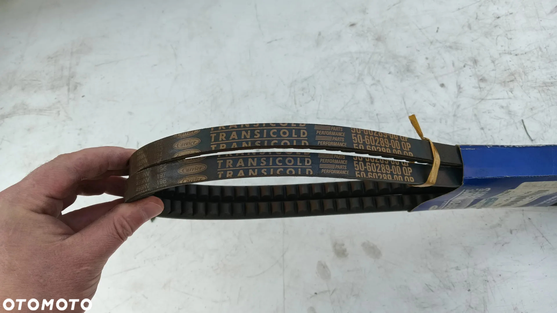 PASEK KLINOWY BELT CARRIER SUPRA 750MT MAXIMA 1000, 1300, 1300MT 50-60289-50 50-60289-00 - 2