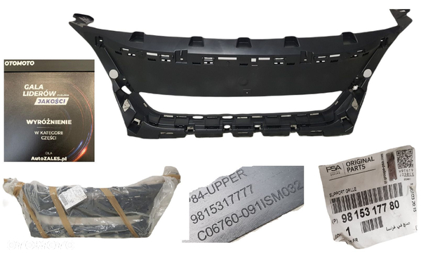 FABRYCZNIE NOWE ORYGINALNE WZMOCNIENIE ZDERZAKA PEUGEOT 3008 II 5008 II 16-25 PRZÓD 9815317777