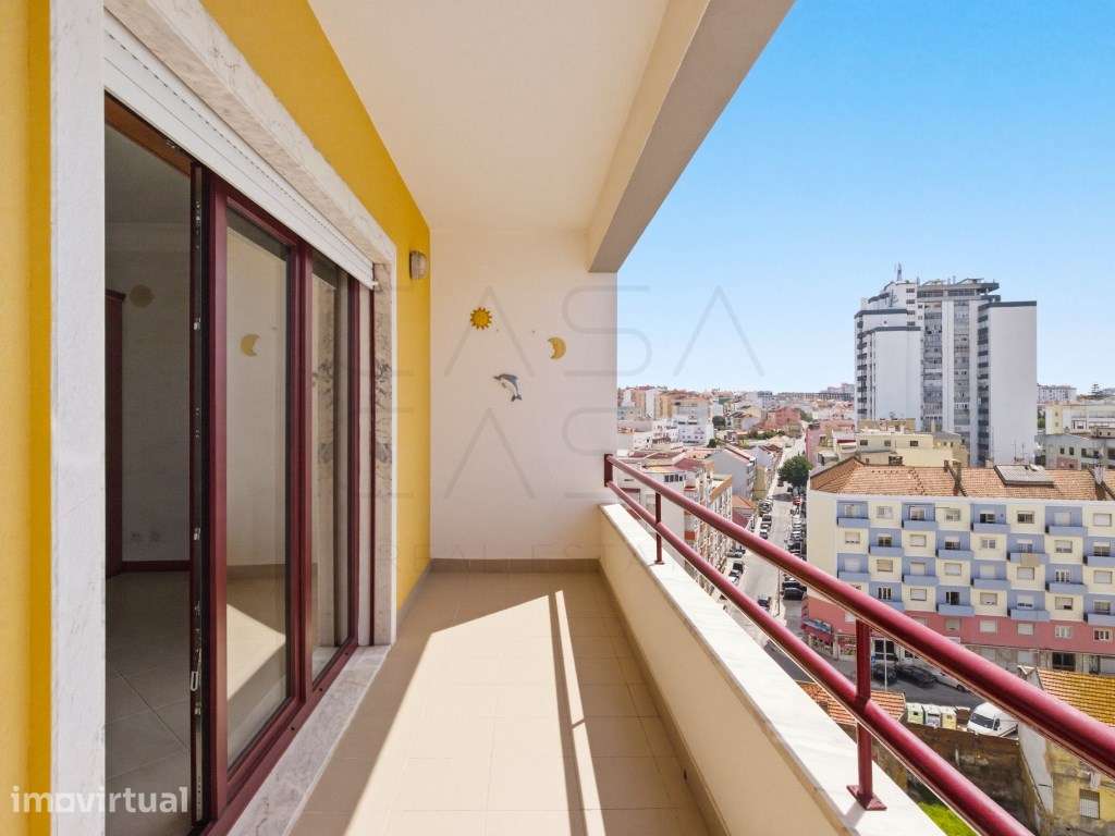 T3 com 140m² - 3 Varandas - Vista Rio Sado - Centro de Setúbal - Grande imagem: 5/23
