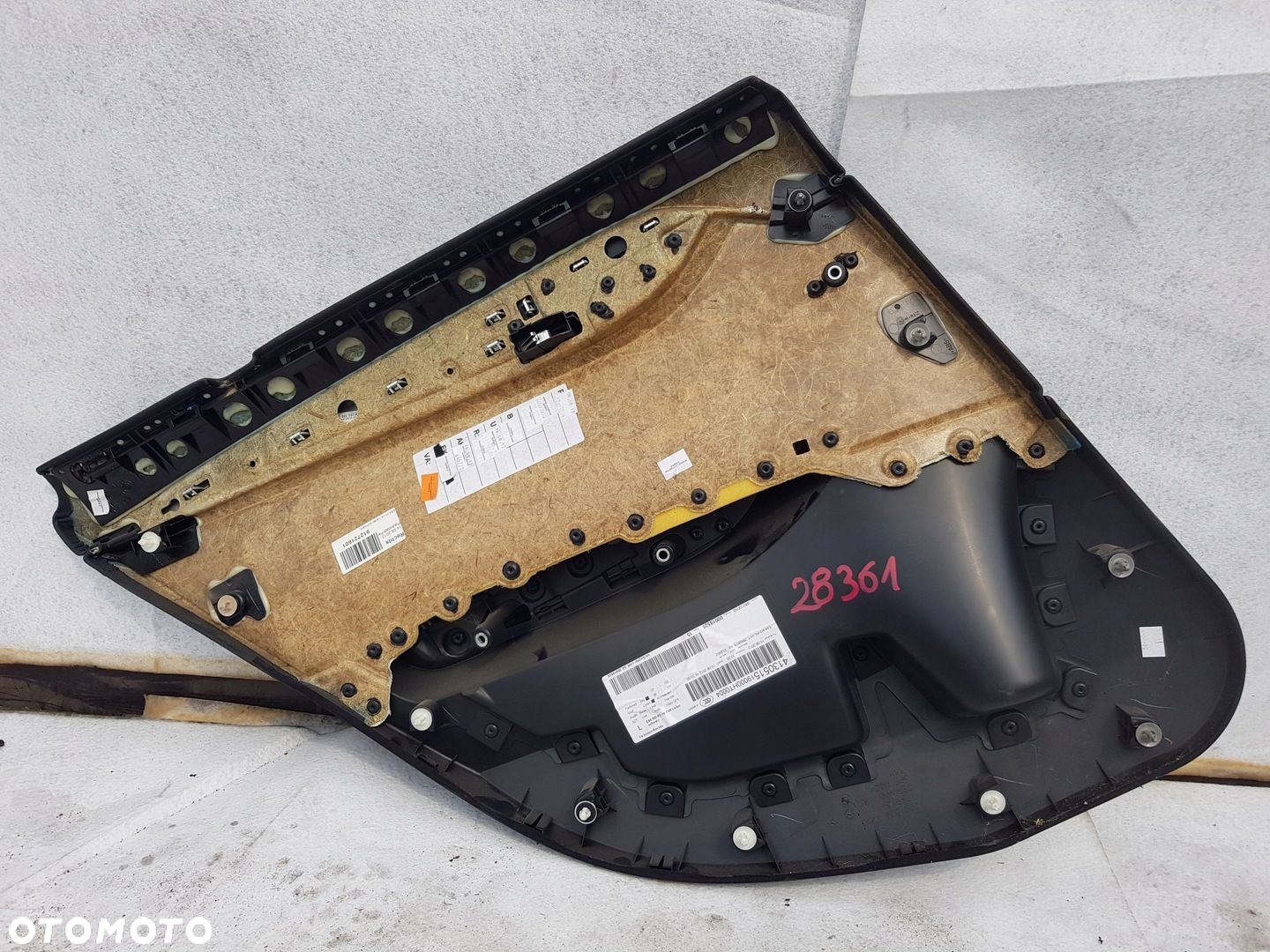 Tapicerka Boczek Drzwi Prawy Tył Prawa BMW X1 e84 - 4