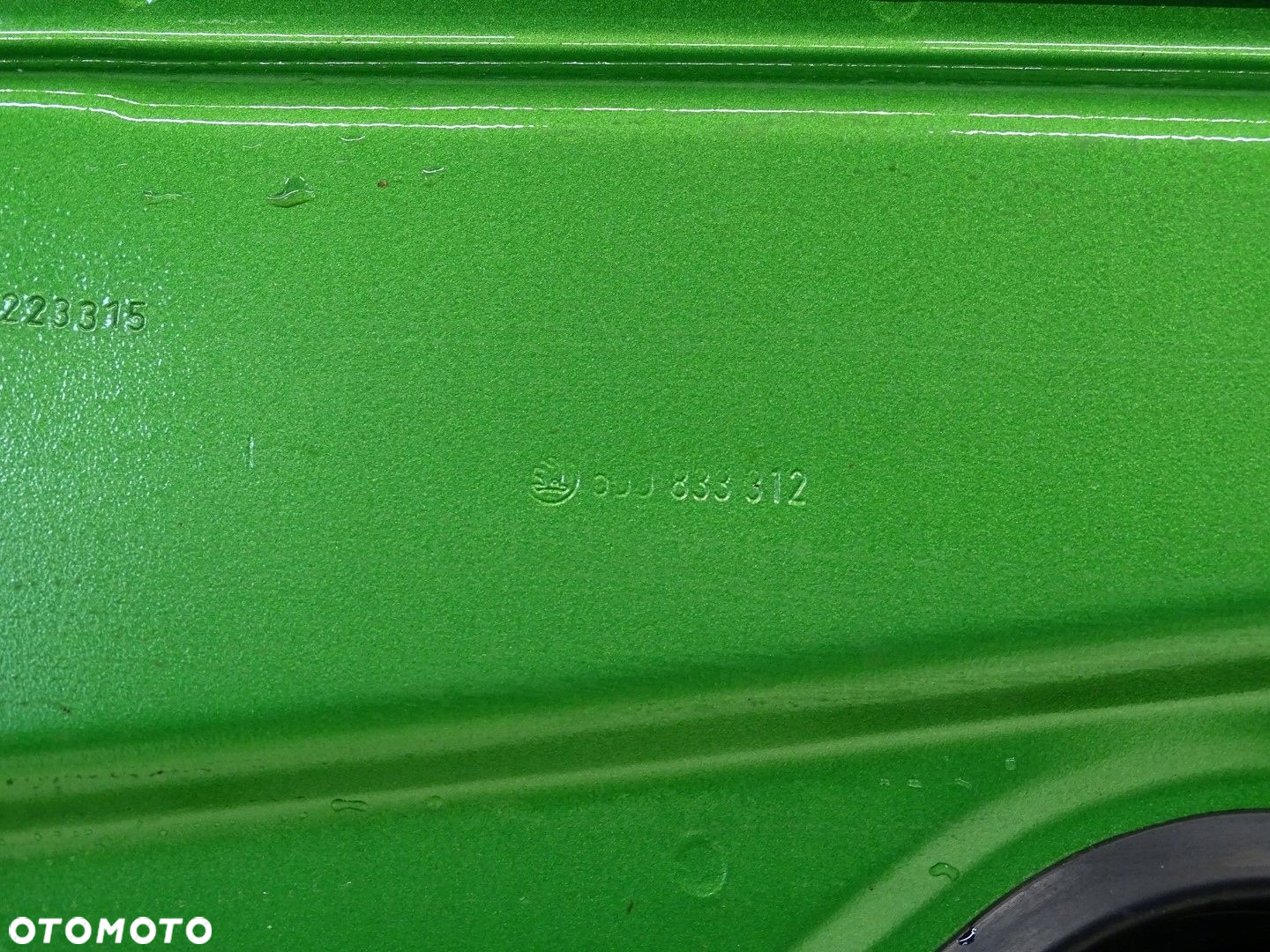 DRZWI PRAWY TYŁ PRAWY TYLNE SKODA RAPID I 5J KOMBI / SPACEBACK LF6Z - 12