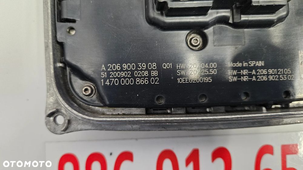 Mercedes C klasa W206 przetwornica LED Moduł A2069003908 - 3