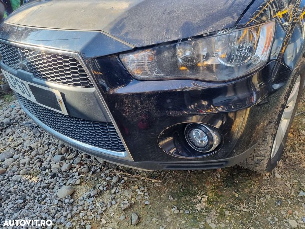 Bara fata Mitsubishi Outlander Facelift 2009 - 2012 Amethyst Black Pearl X42 (1369) ... - 3