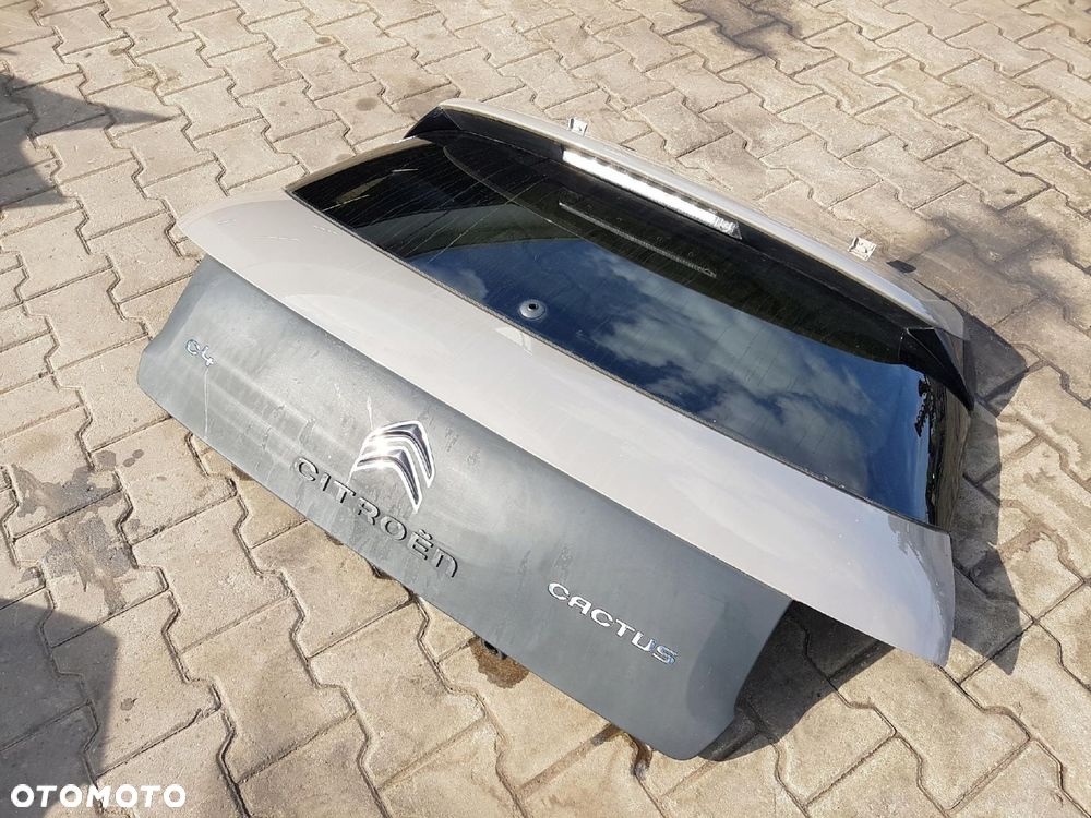 CITROEN C4 CACTUS 14-20r KLAPA BAGAŻNIKA TYŁ TYLNA KDQB - 4