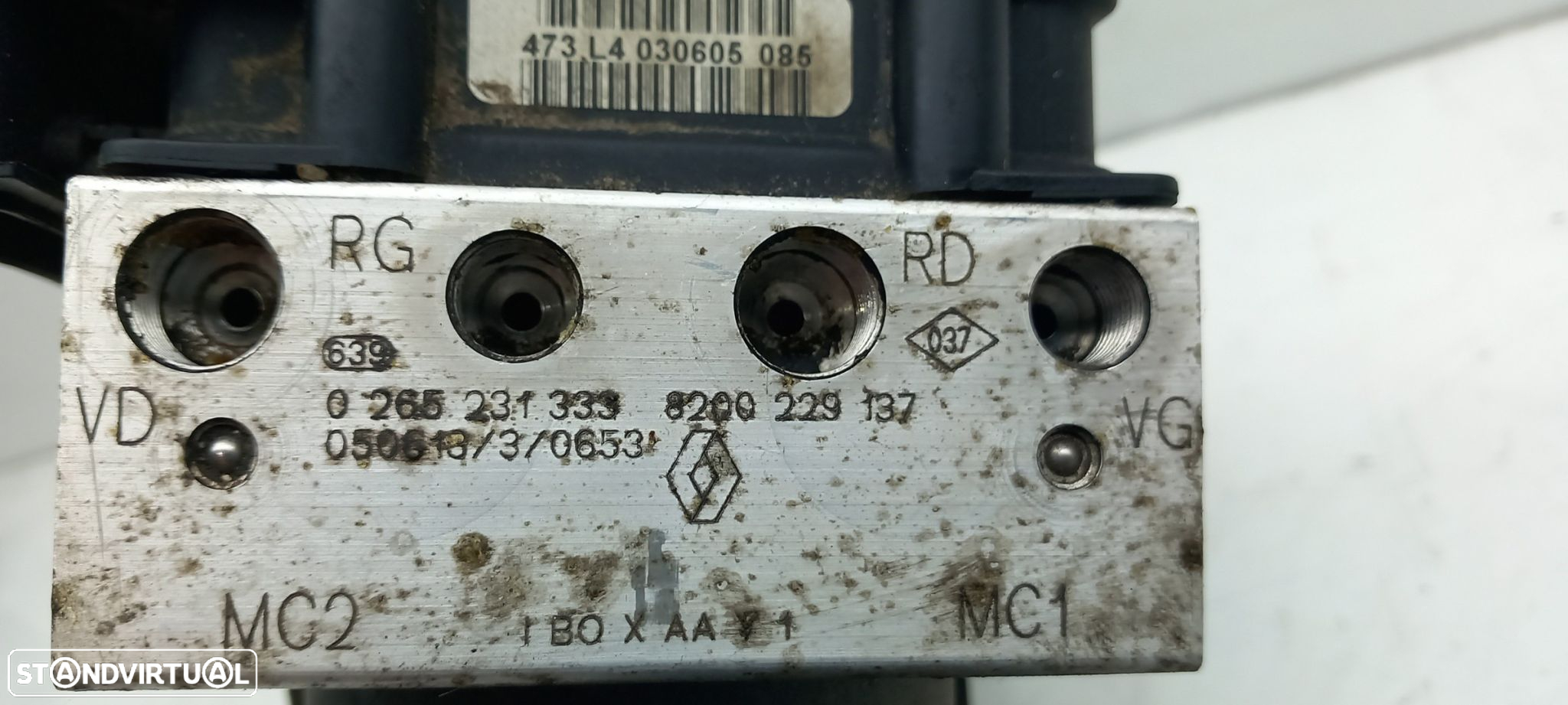 Centralina ABS RENAULT Clio II (BB0/1/2_, CB0/1/2_) - 3