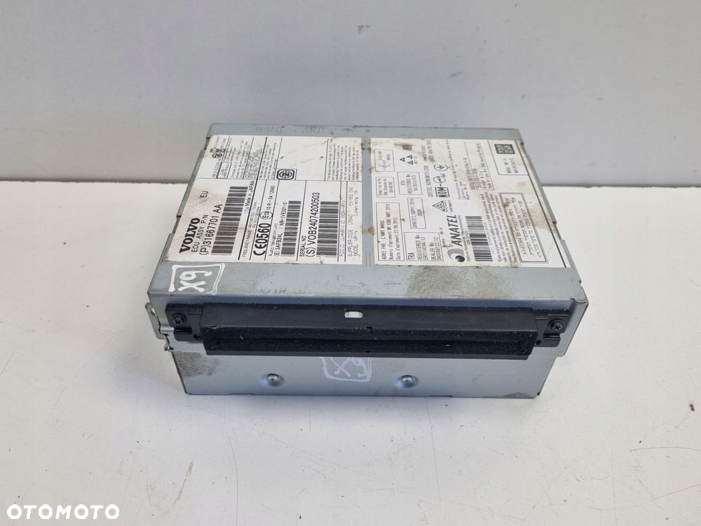 Volvo VOLVO V60 I S60 II XC60 I CZYTNIK NAWIGACJI Radio 31667701 31667701AA - 1