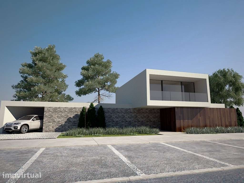 Lote com projecto aprovado, moradia t4 - Grande imagem: 2/10