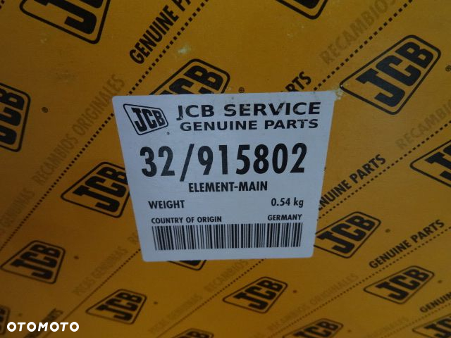 Filtr powietrza zew JCB 3CX 4CX- 32915802 orginał - 5