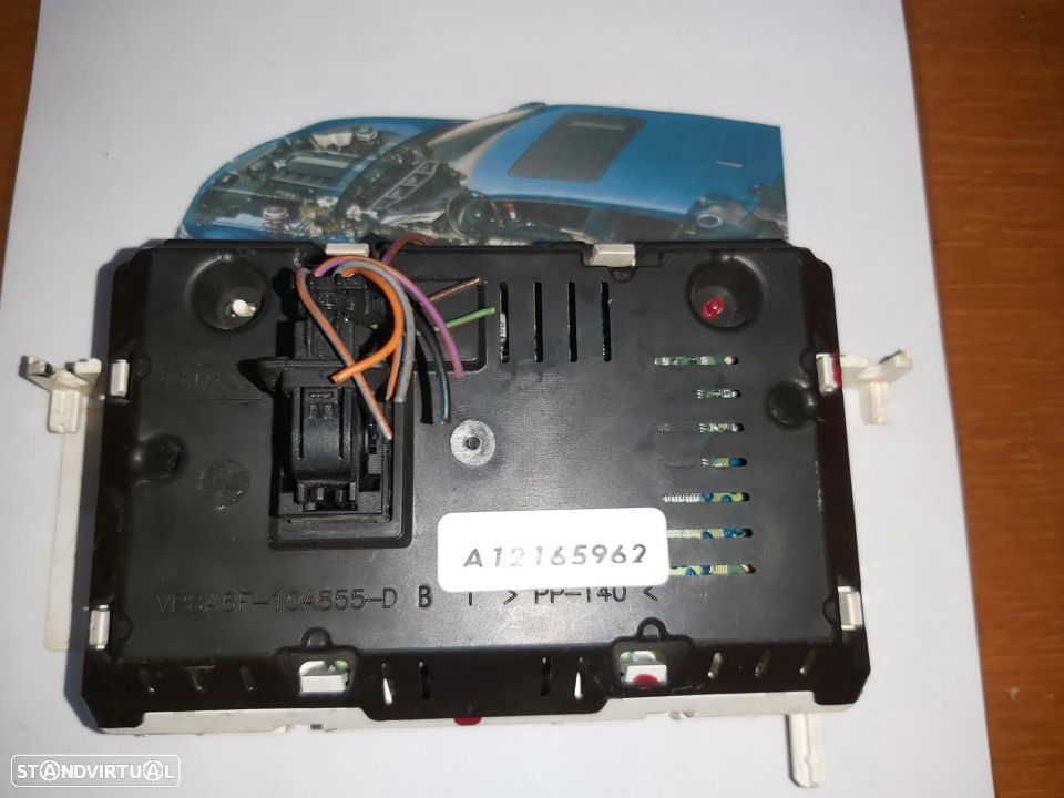 Display Consola Central Ford Fiesta 08-12   Ref: vp8a6f-10a855-db - 2