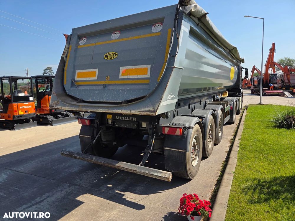 Meiller MHPS 12/27, 2023, 28mc, axa liftabila, scena vizitare, prelata, HARDOX, faras spate, doar 130.000km, posibilitate leasing 4 ani-PROMOTIE 24.900 EUR+Tva si pret ansamblu cu MAN TGS 18.510 4x2, 2023, 310.117km-89.900 EUR+Tva - 1