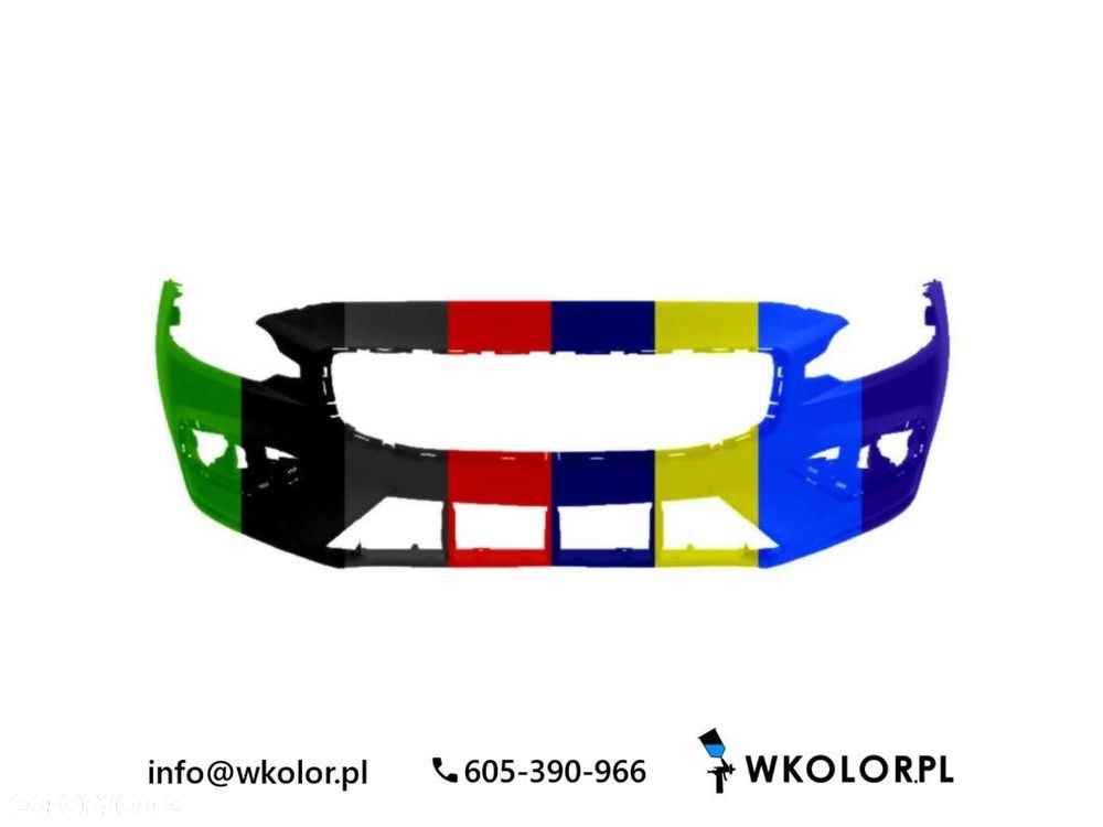 NOWY ZDERZAK VOLVO S60 III 2023-2021 LAKIEROWANY W KOLOR - 1