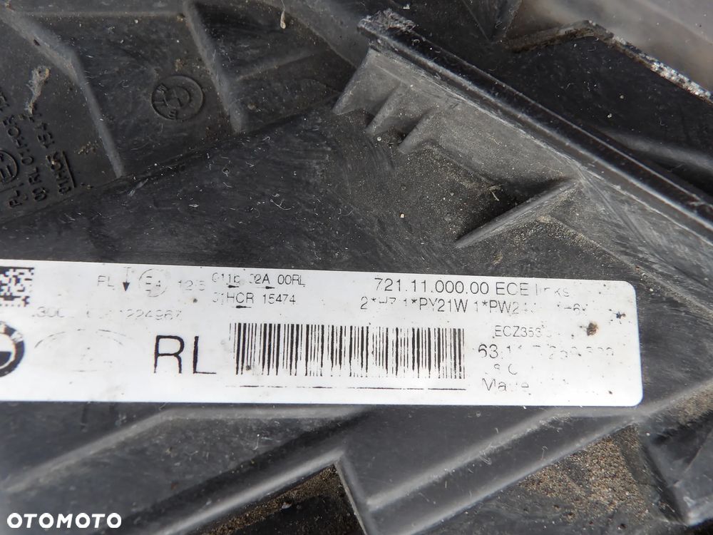 BMW - F30 - H7 - LEWA LAMPA PRZEDNIA - PRZED LIFT - UK - 11