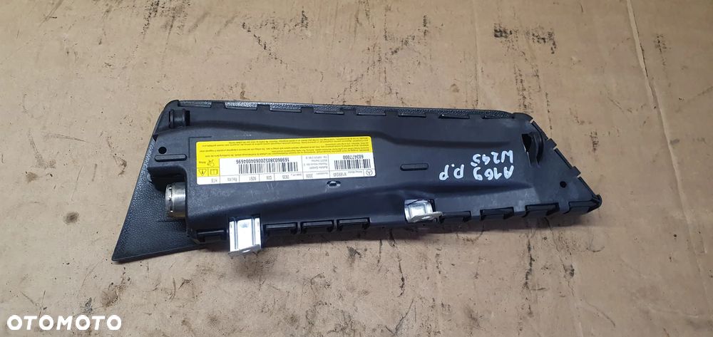 Poduszka fotela pasażera prawa AIRBAG Mercedes W169 W245 1698603805 - 3