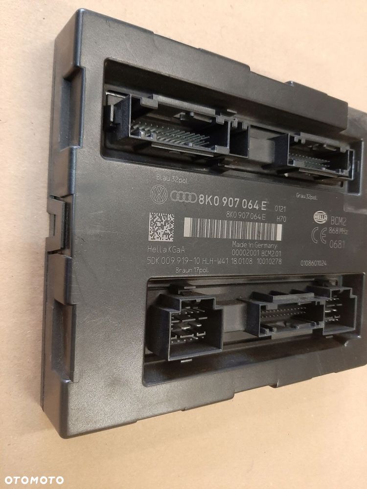 audi a5 8t a4 moduł sterownik komfortu 8k0907064e - 3