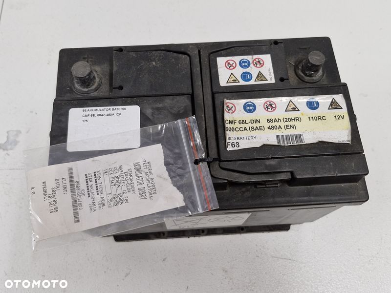 AKUMULATOR BATERIA CMF 68L 68AH 480A 12V - 2