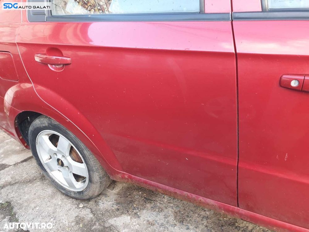Usa Usi Portiera Portiere Dreapta Spate Dezechipata Chevrolet Aveo Kalos T250 2003 - 2011 [C6857] - 3