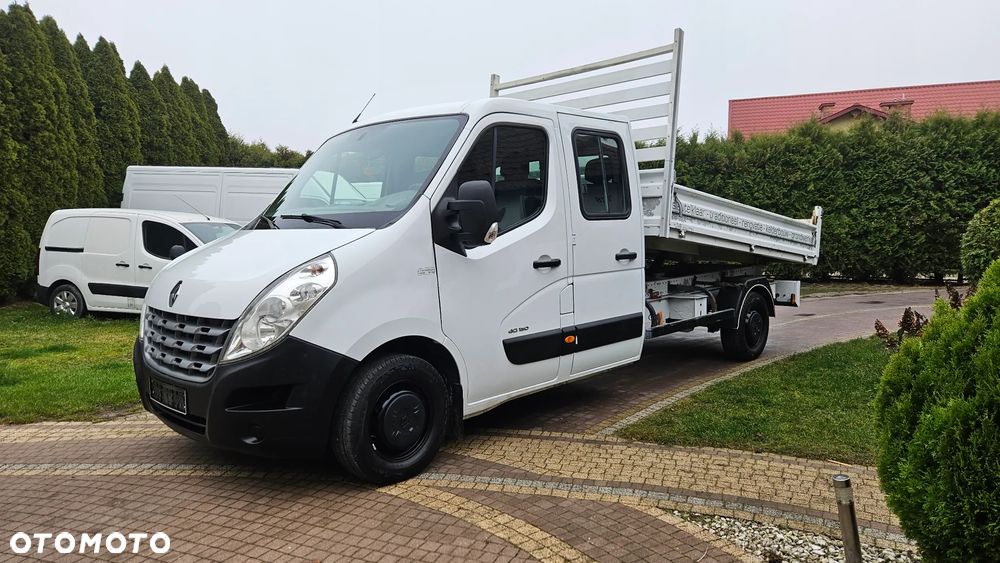 Renault MASTER 2.3 DCI150 KM WYWROTKA KIPER DUBEL KABINA MOVANO DOKA 6 OSÓB SKRZYNIA  KLIMA - 3