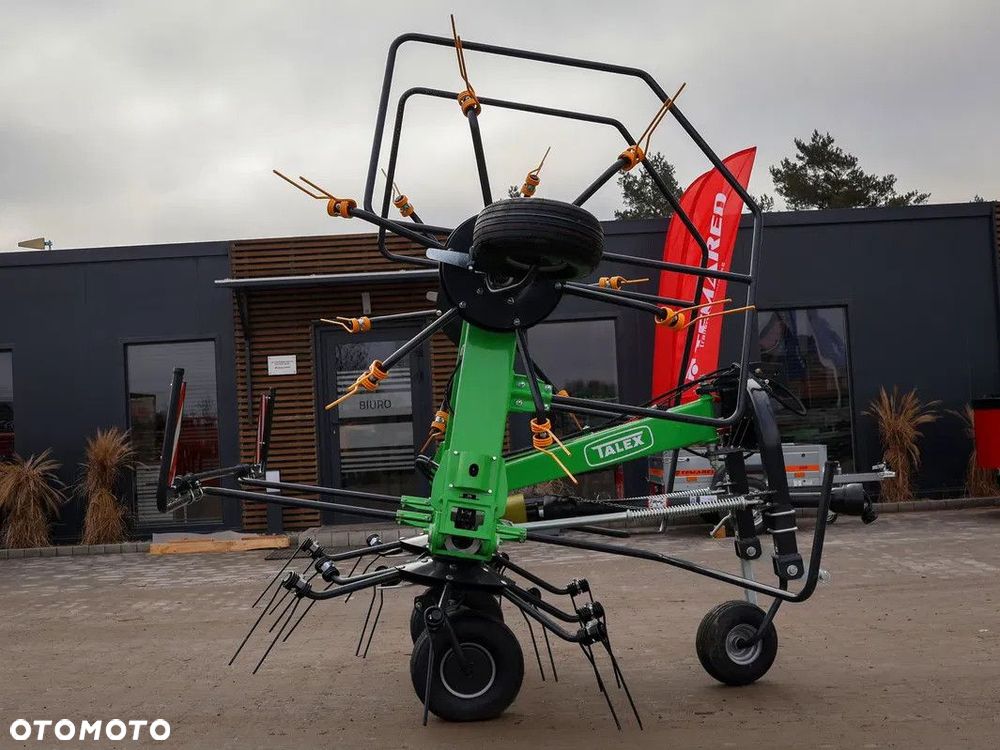 Przetrząsacz karuzelowy Talex TORNADO 550 cm 5,5m - 5