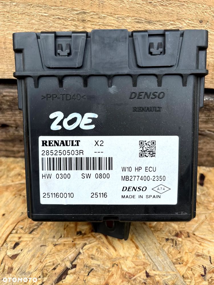 RENAULT ZOE MODUŁ STEROWNIK NAGRZEWNICY 285250503R - 1